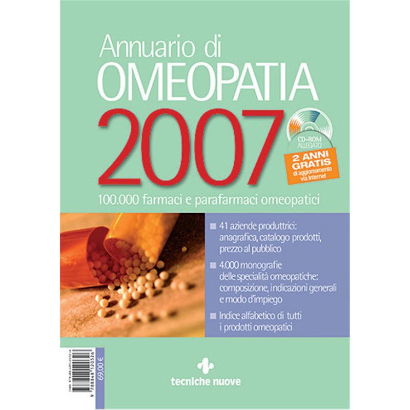 Annuario di Omeopatia 2007 - 100.000 farmaci e parafarmaci omeopatici
